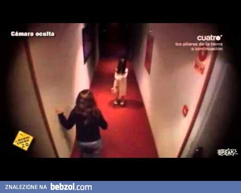 Dowcip z przerażającą dziewczynką