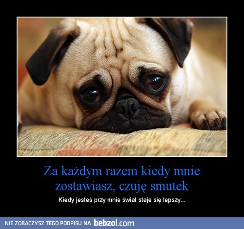 Za każdym razem kiedy mnie zostawiasz