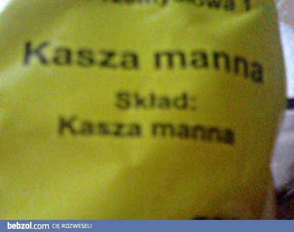 Skład kaszy