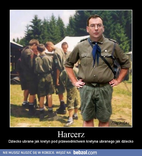 Śmieszna definicja harcerza