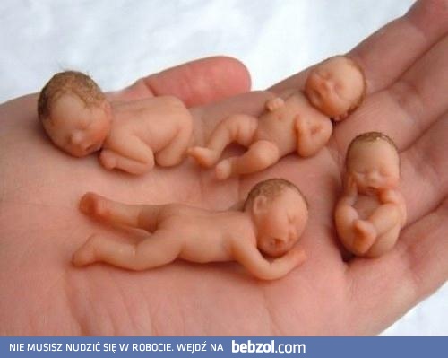 Miniaturki niemowląt