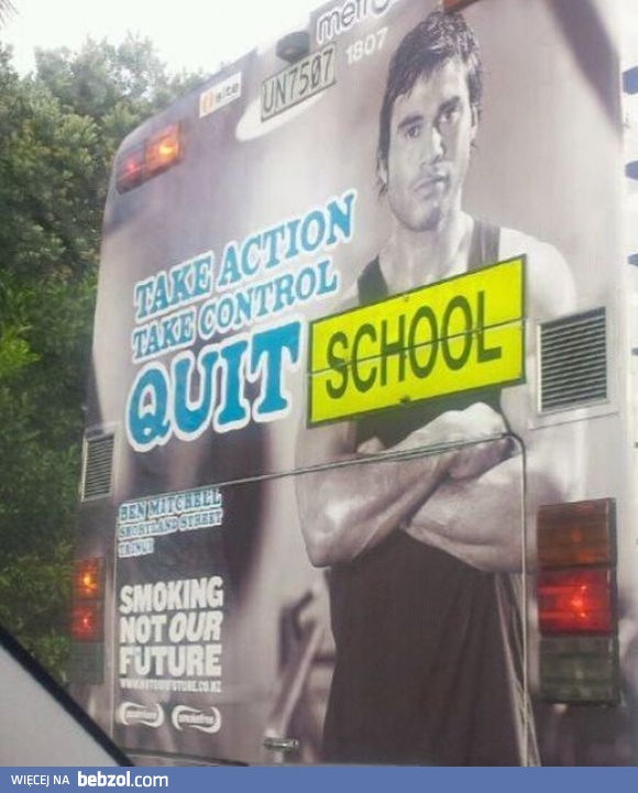 Niefortunnie umieszczona reklama