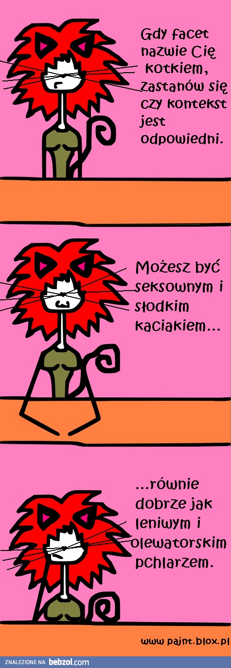 Kiedy facet nazwie cię kotkiem