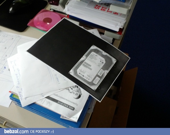 Szaf kazał mi skopiować dysk twardy...