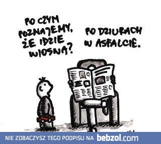 Po czym poznajemy, że idzie wiosna?