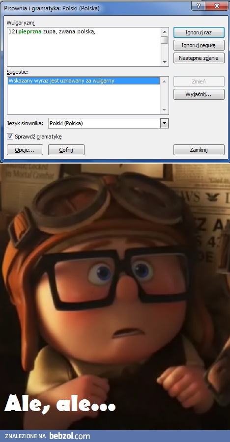 Zupa na cenzurowanym