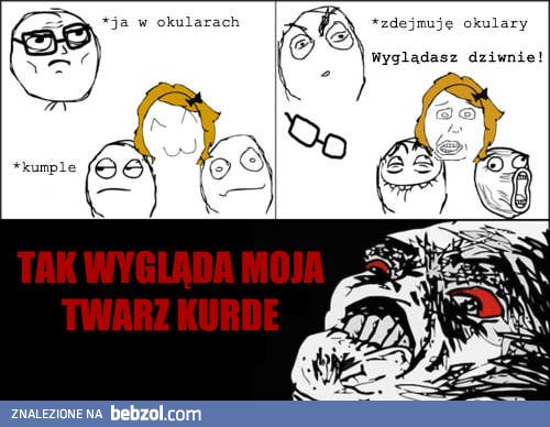 Tak wygląda moja twarz!