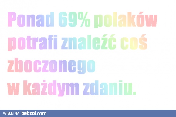 Statystyki nie kłamią!
