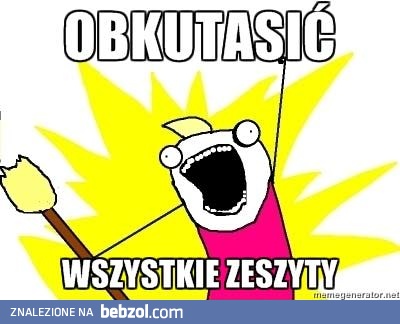 Plan na ten tydzień