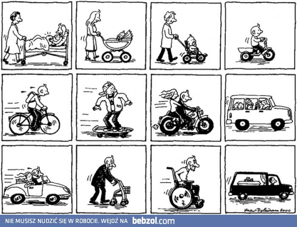 Całe życie na kółkach