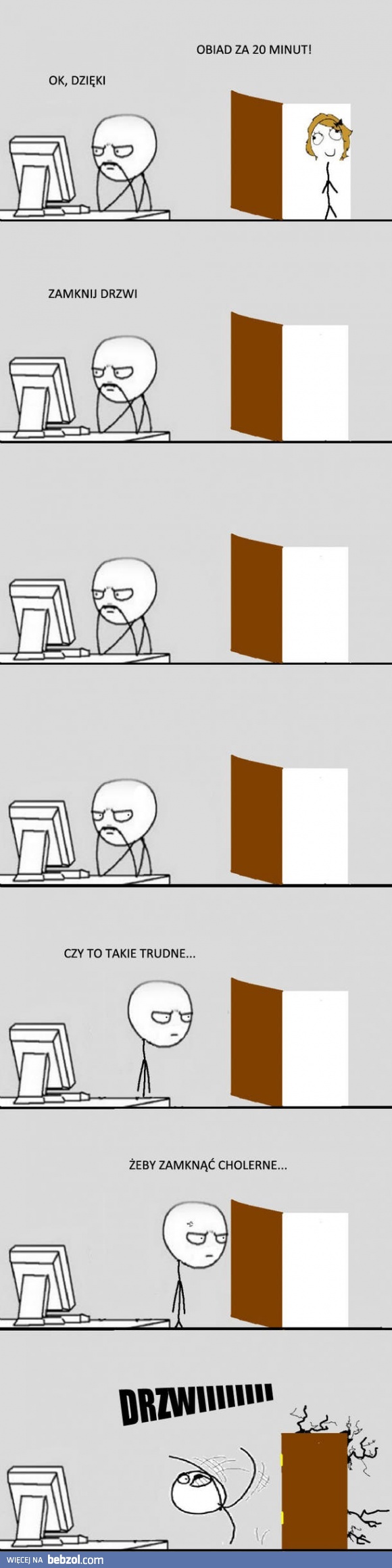 Zamykaj drzwi!