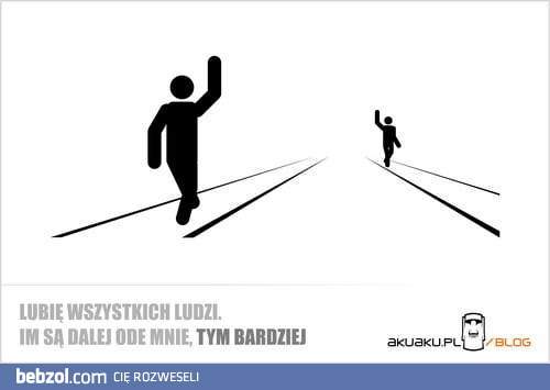 Trzeba mieć dystans