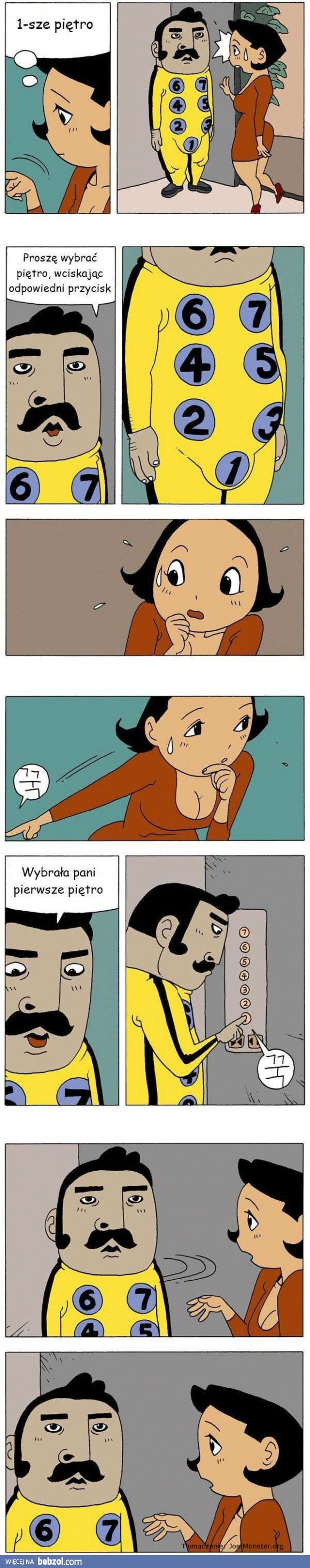 Proszę wybrać piętro