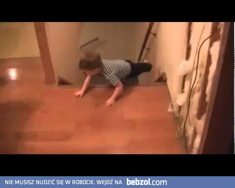 Dziecko i upadek ze schodów
