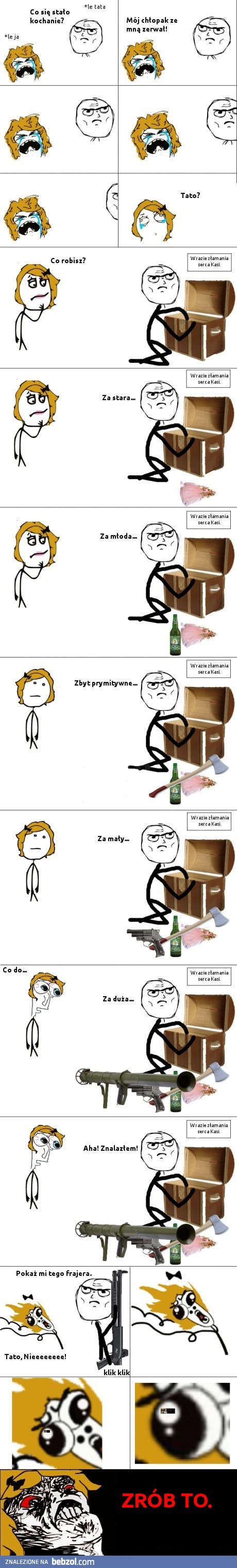 Typ skrzywdził moją córkę