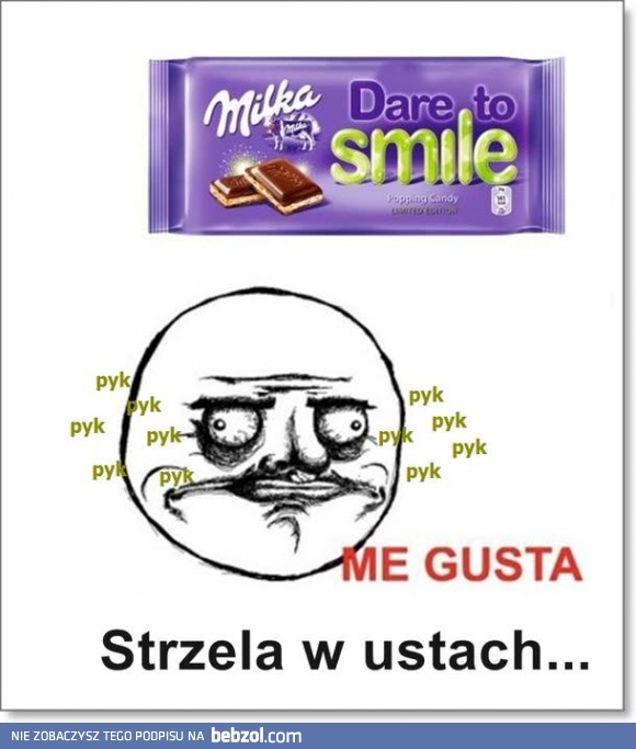 Milka smile