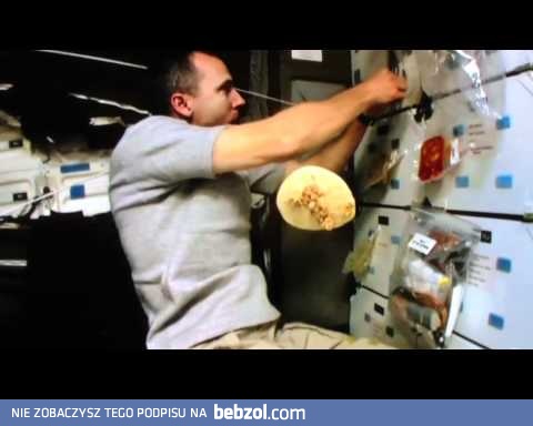 Tak się robi burrito w kosmosie
