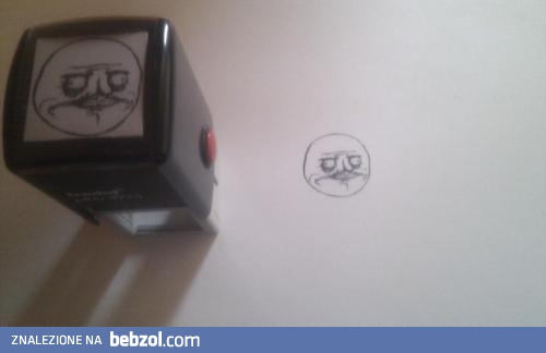 Ostemplowałbym wiele rzeczy...