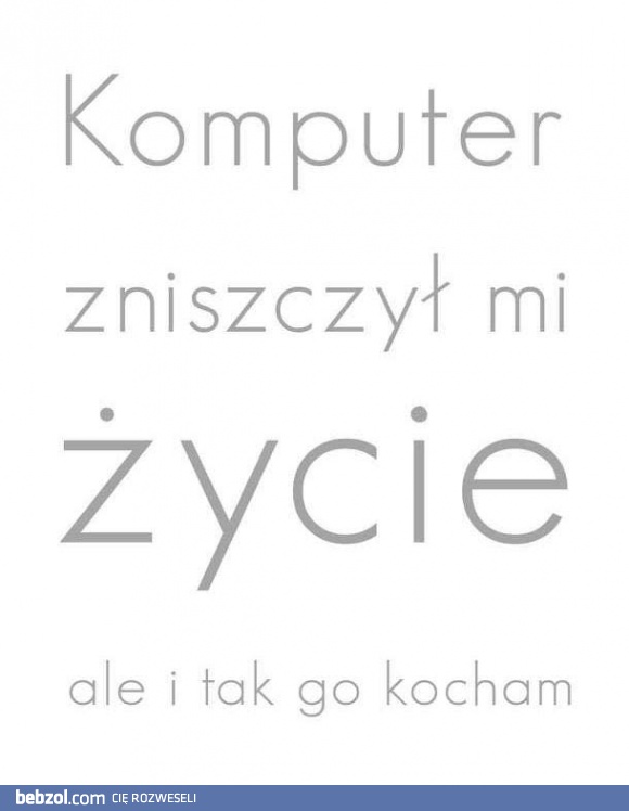 Komputer to zło