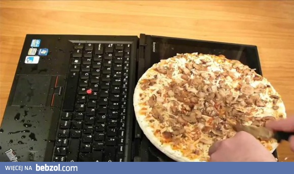 Nietypowe zastosowanie laptopa