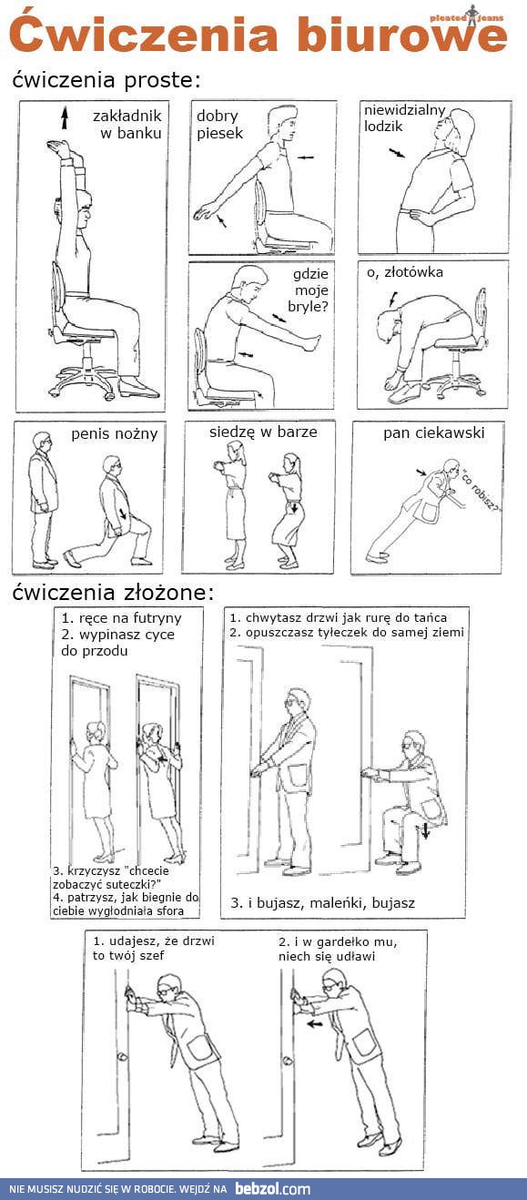 Ćwiczenia biurowe