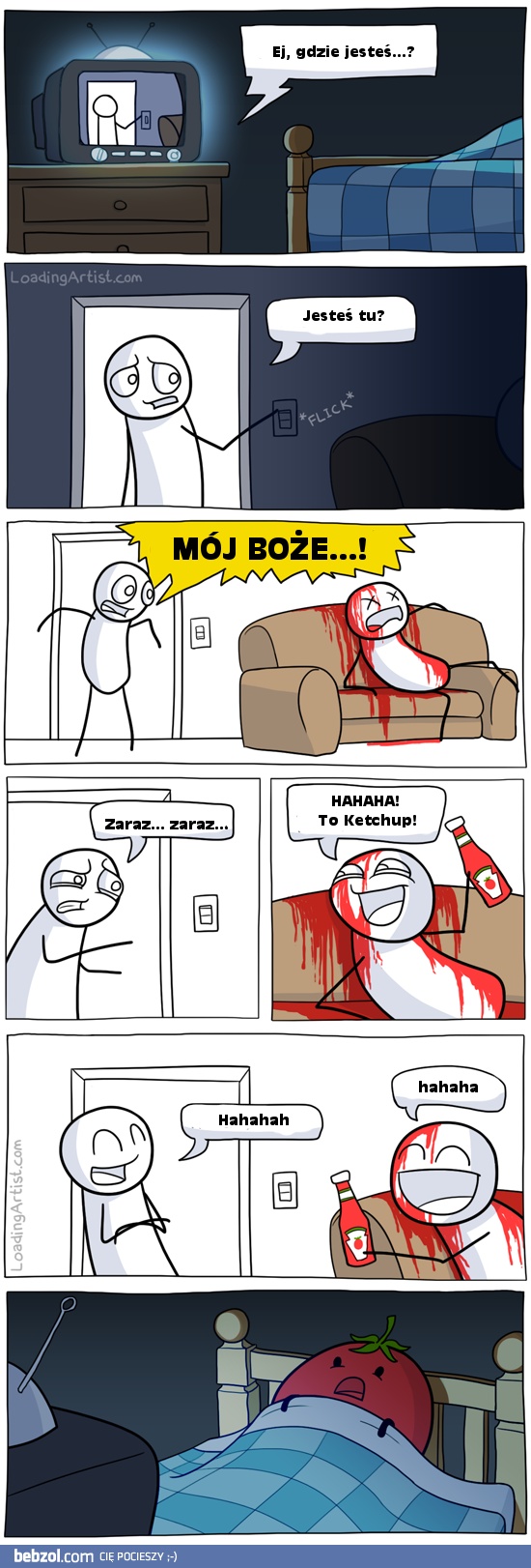 Przerażające wrażenie