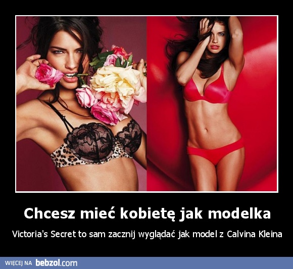 Chcesz mieć kobietę jak modelka