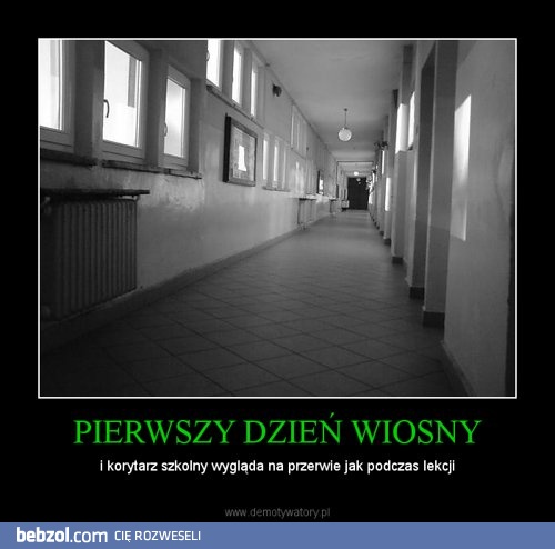PIERWSZY DZIEŃ WIOSNY
