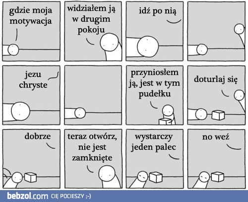 Gdzie jest moja motywacja?