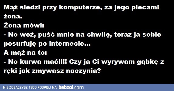 No nie wytrzymał!
