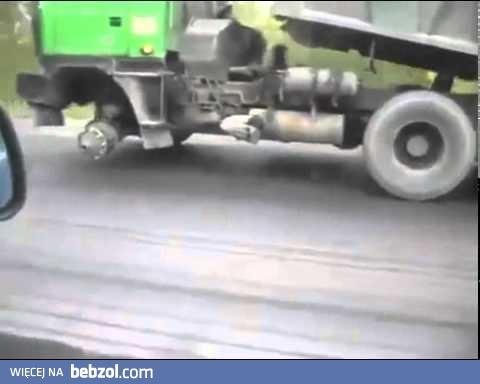 Koła nie ma a pracować trzeba...