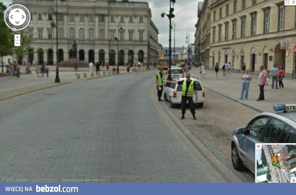 Jak Warszawa przywitała Google Street View
