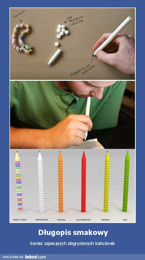 Długopis smakowy