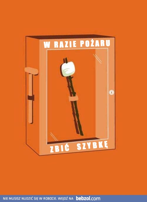 W razie pożaru...