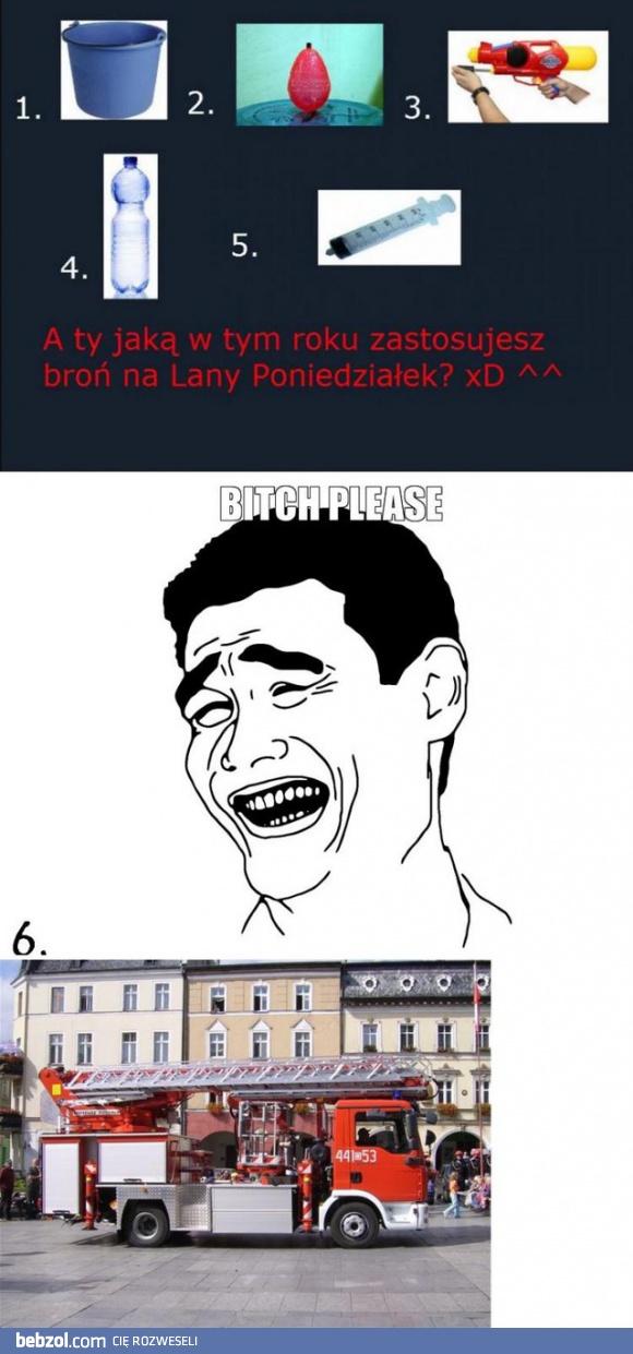 Czego użyjesz w lany poniedziałek?