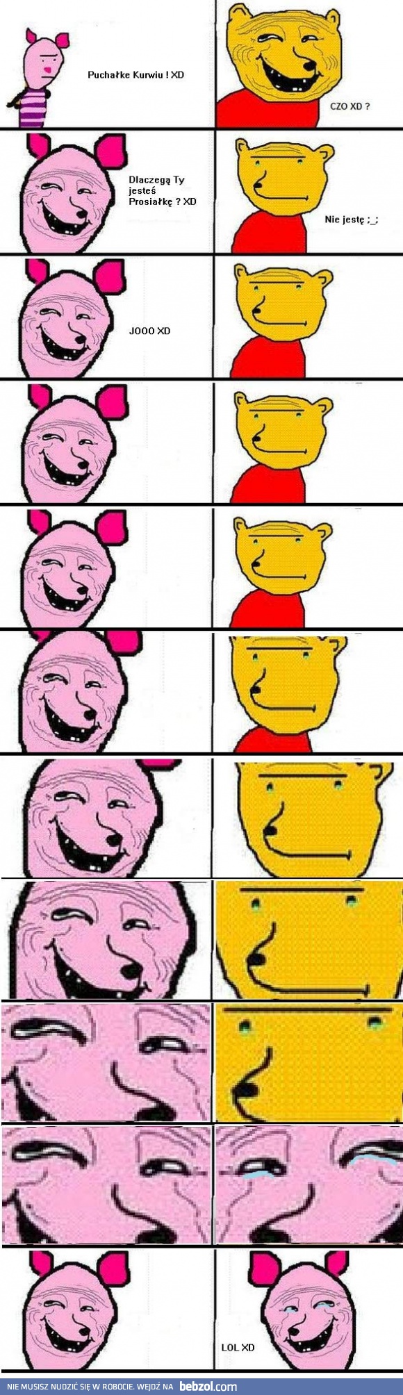 Puchałke i prosiałkę