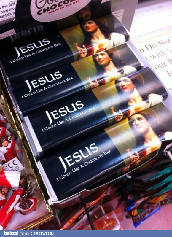 Odnajdź Boga w czekoladzie