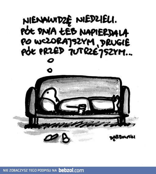 Nienawidzę niedzieli