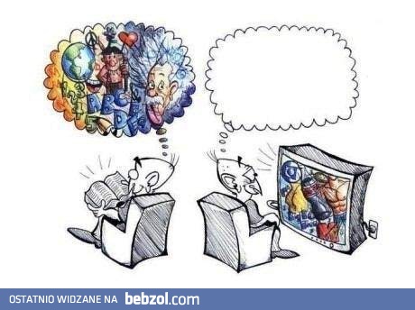 TV vs książki