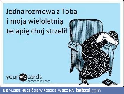 Tyle czasu na kozetce i co?!