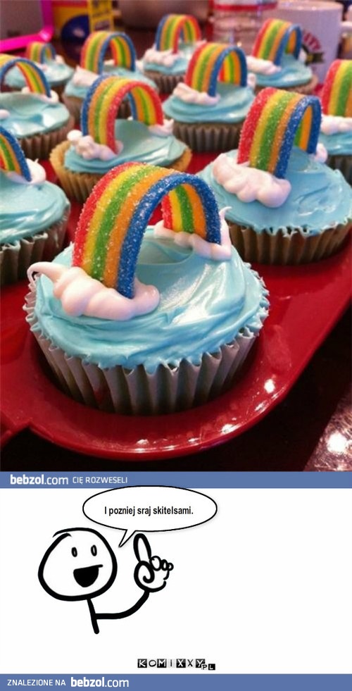 Spróbuj tęczy i...