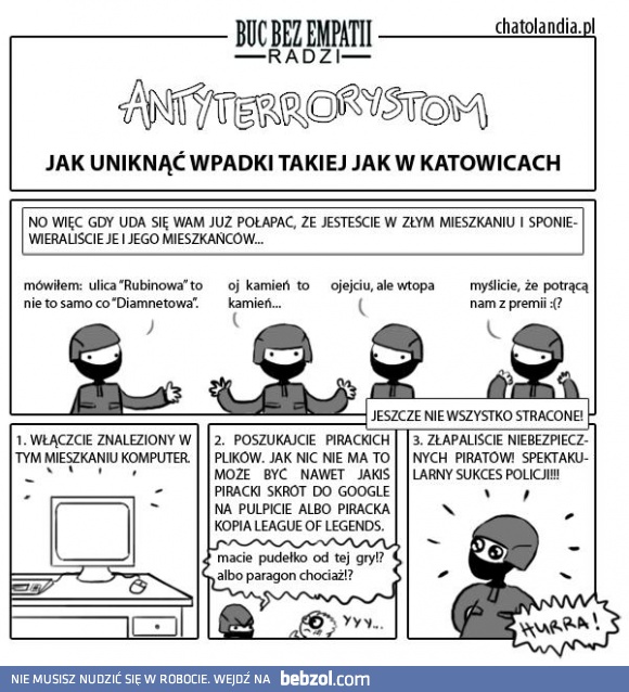 Rada dla antyterrorystów-idiotów