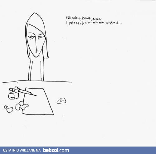 W poniedziałek nic nie idzie...