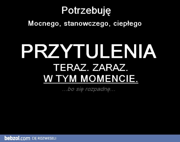 Potrzeba mi