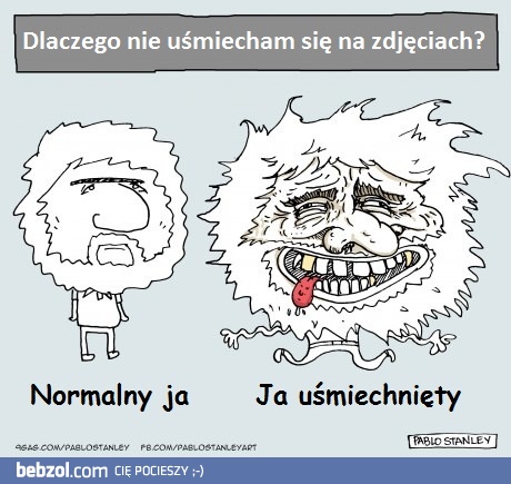 Dlaczego nie uśmiecham się na zdjęciach?