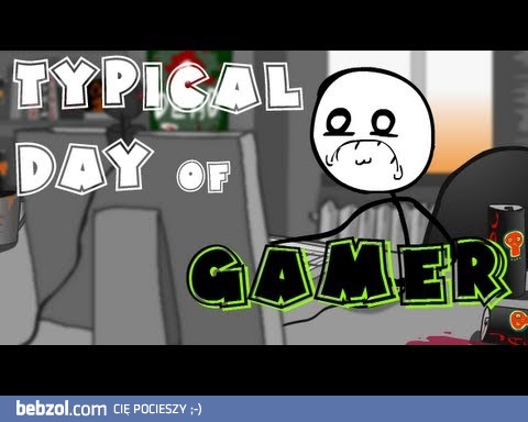 Typowy dzień gracza