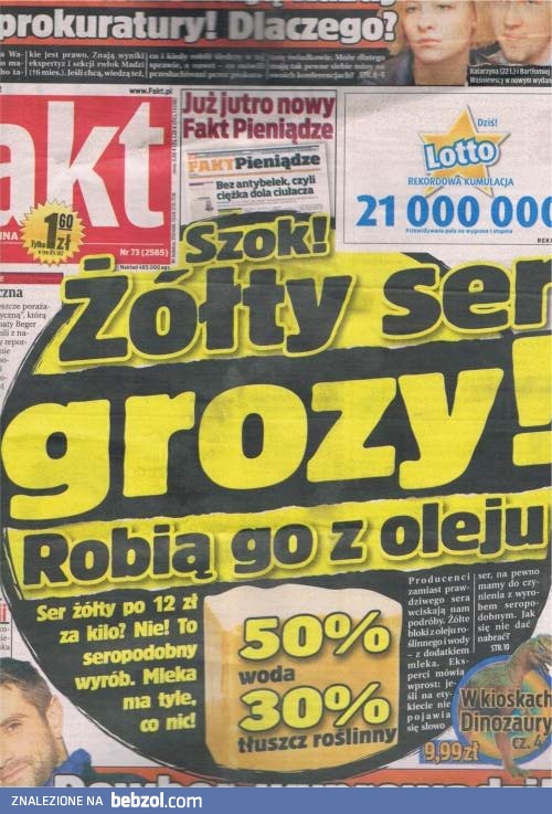 W pierwszym momencie myślałem, że kogoś pogryzł...