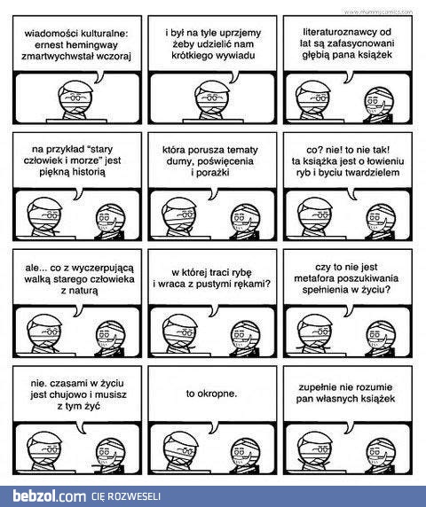 Ernest zupełnie nie rozumie