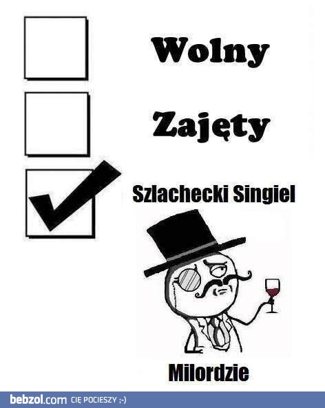 Zaiste, nie inaczej!