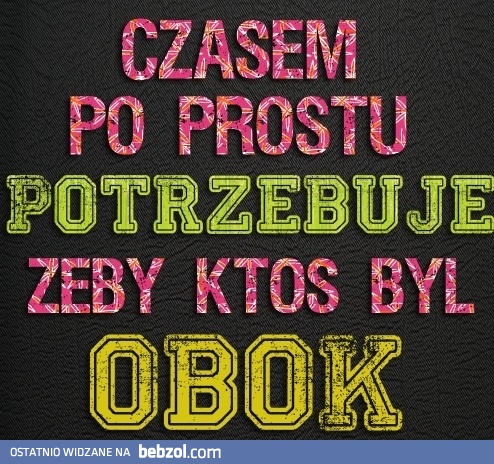 Czasem mam taką potrzebę